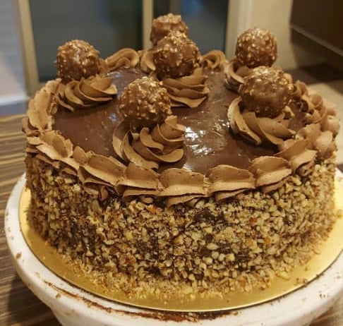 Hazelnut Chocolate Cake